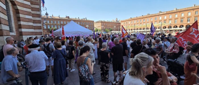 04/07/2026 devant le Capitole de Toulouse