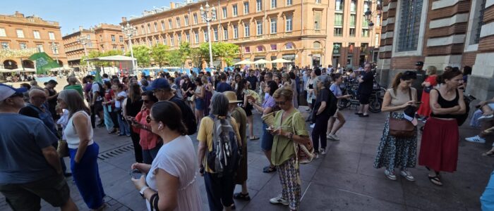 04/07/2026 devant le Capitole de Toulouse