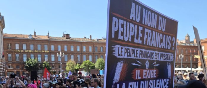 04/07/2026 devant le Capitole de Toulouse