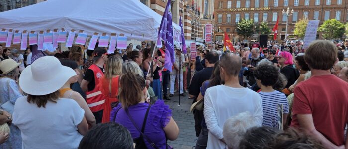 04/07/2026 devant le Capitole de Toulouse
